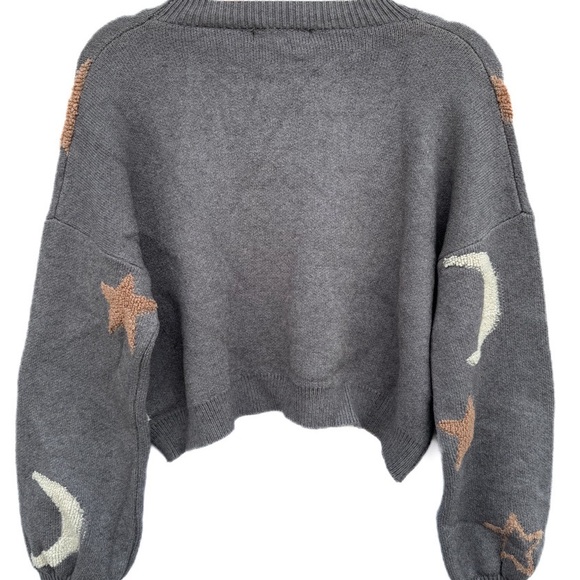 ThreadedLeaf Moon and Stars sweater size: L - Picture 2 of 6